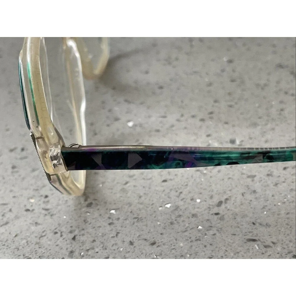 Vtg Safilo Lady Elasta 5638 Eyewear Frames ONLY B77 Round Italy Made 55-14-135
